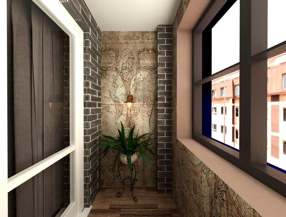 Однокомнатная квартира 34 кв.м. в трёх стилистических решениях.