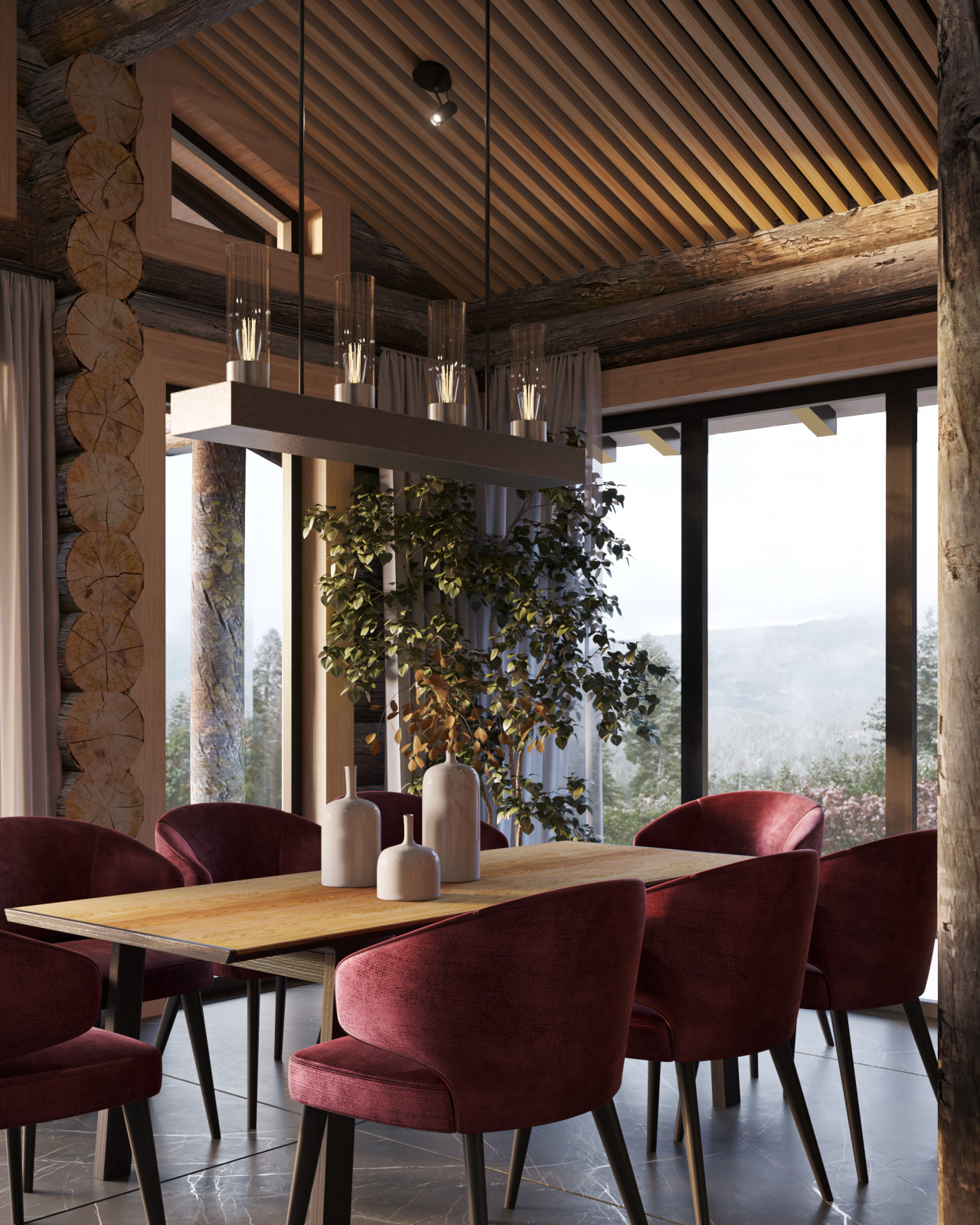 Шале интнрьер