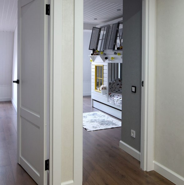 Реализованный интерьер таунхауса в Афонино