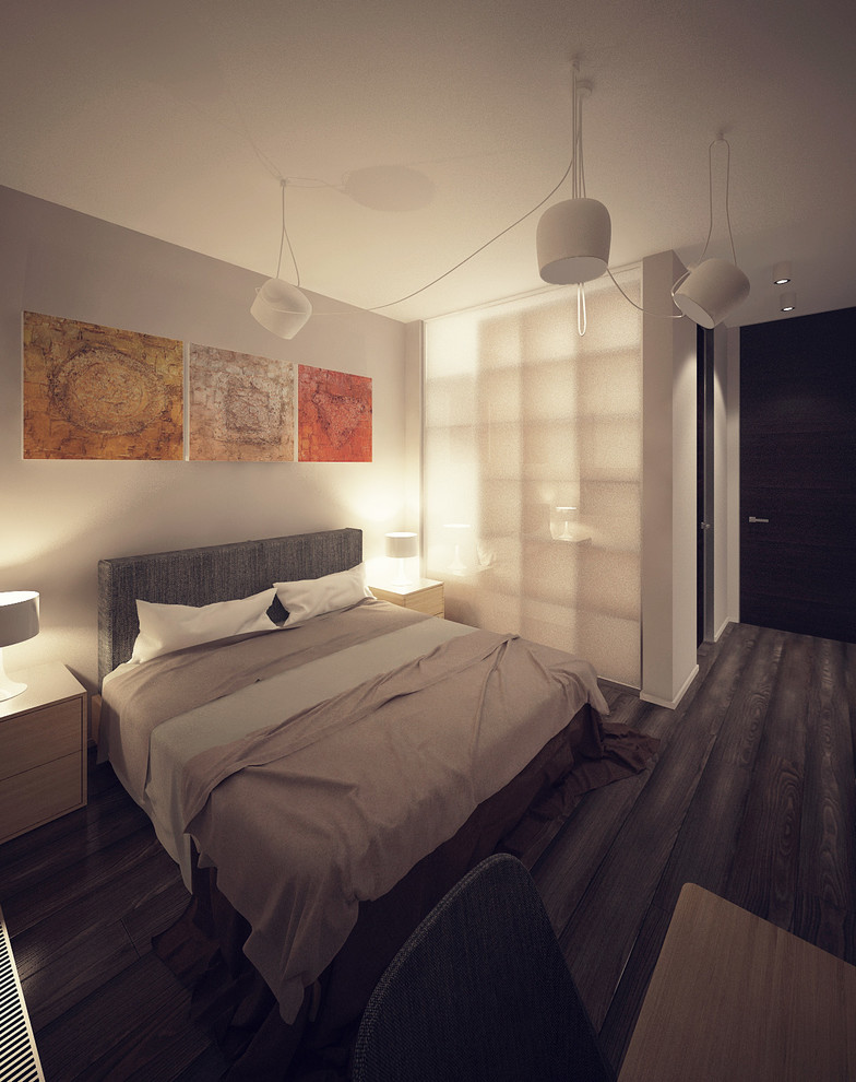 Частная квартира с современным интерьером.