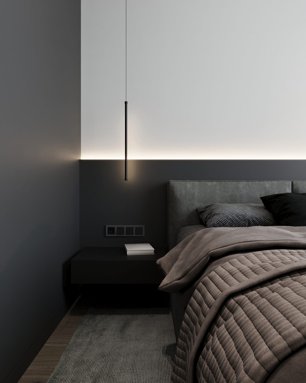 Дизайн интерьера квартиры в ЖК "Притяжение" на Выборгской набережной