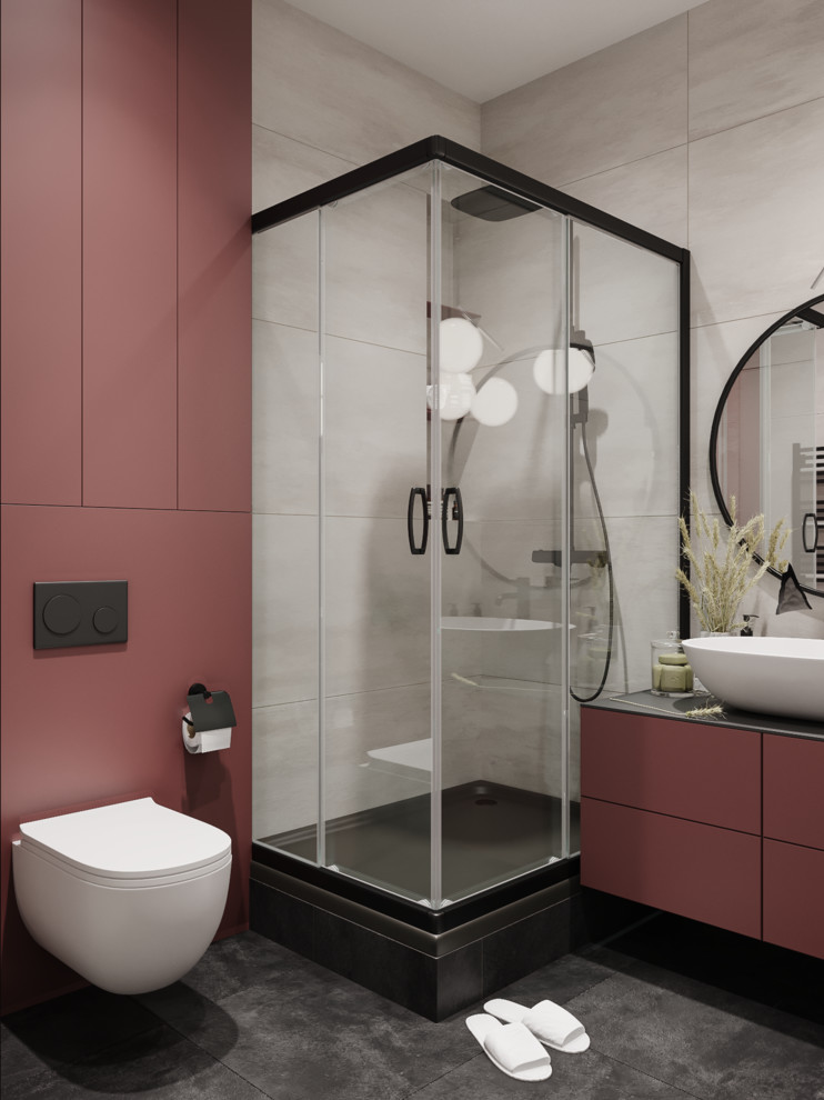 Дизайн ванной комнаты ЖК Clever Park 80 м.кв.