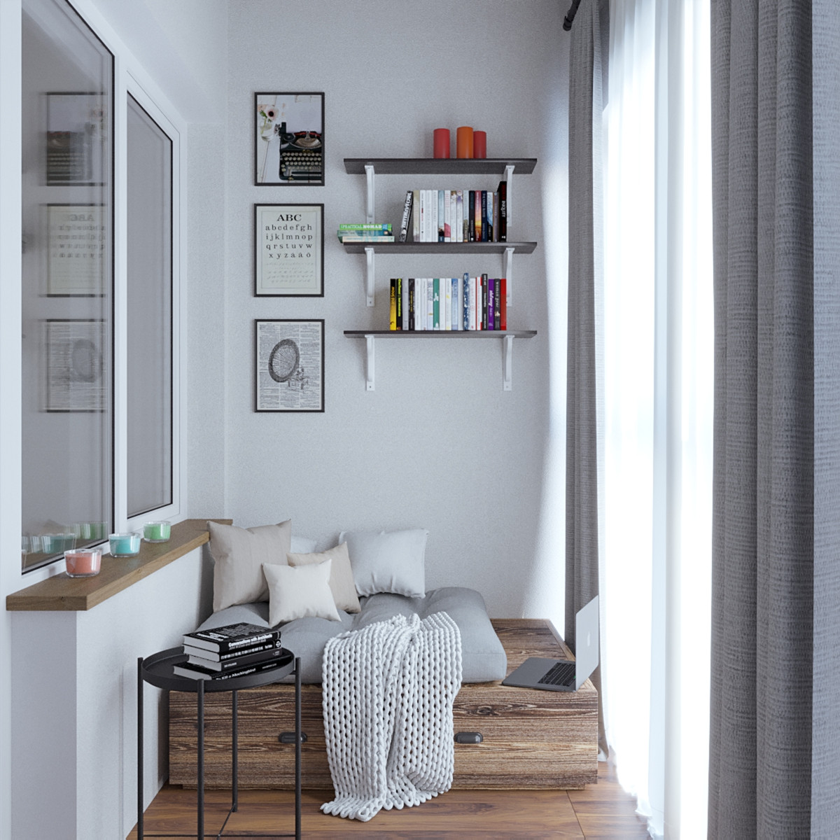 45 кв.м, просторно и экономно