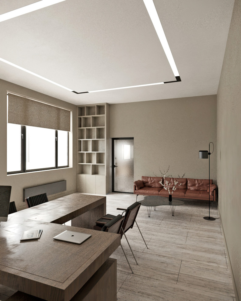 Концепция интерьера офисного здания