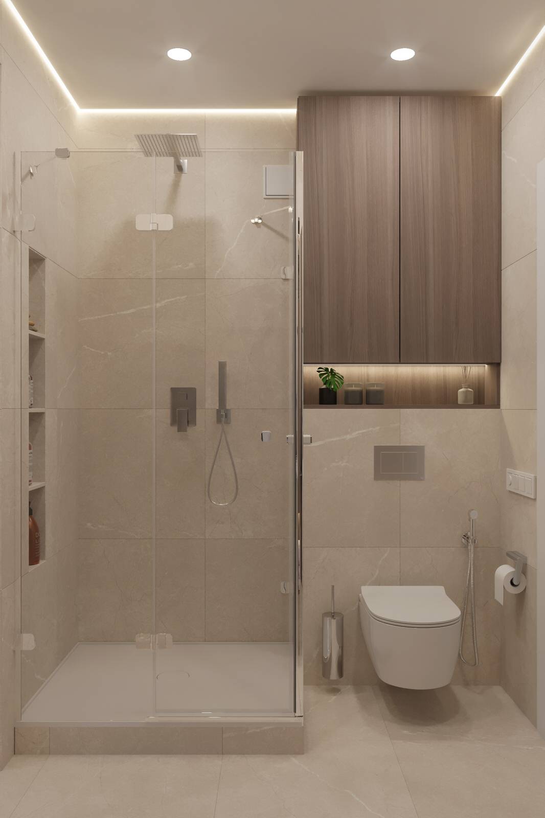 Визуализация дизайн-проекта 2-х комнатной квартиры