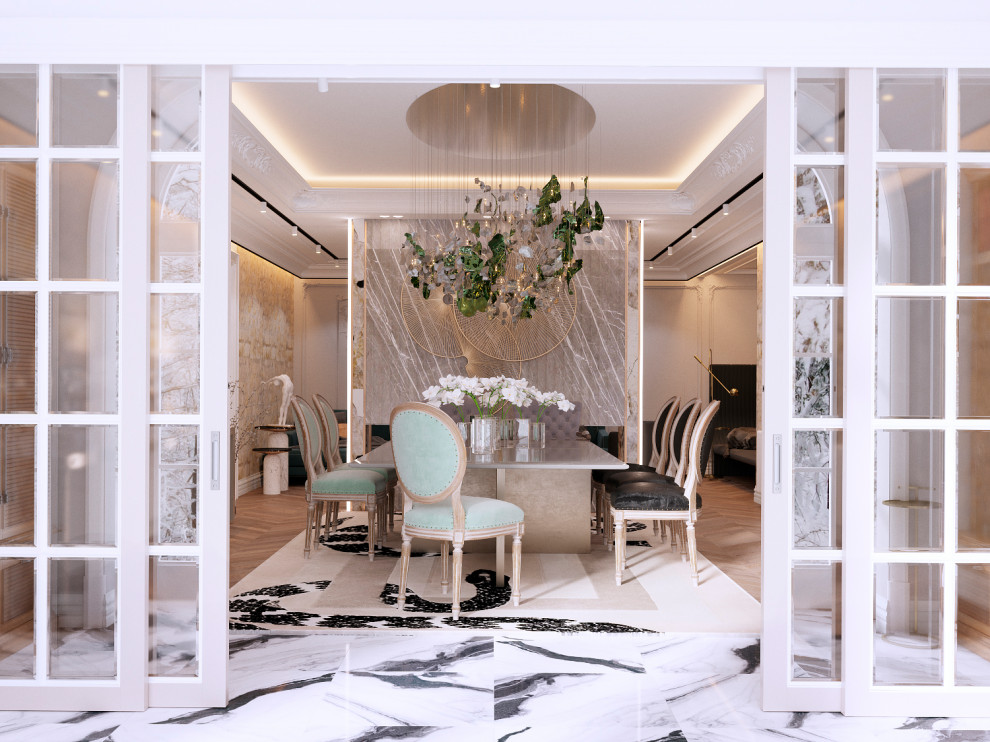 Особняк Алексея Ягудина и Татьяны Тотьмяниной. Столовая