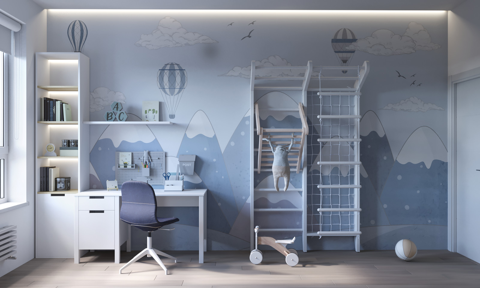 Проект квартиры в Москве 100 м.кв