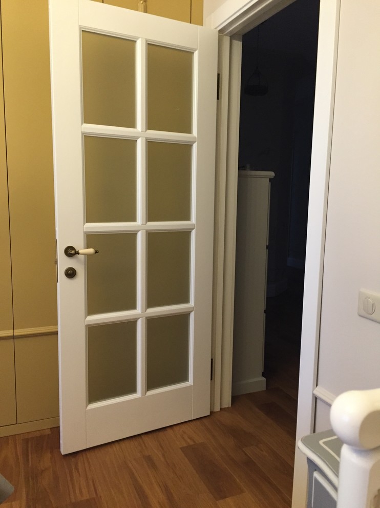 Дверь массив дуба Эпир 1 белая эмаль