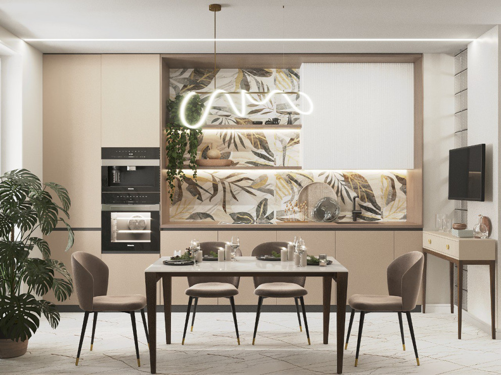 Кухня в квартире художника