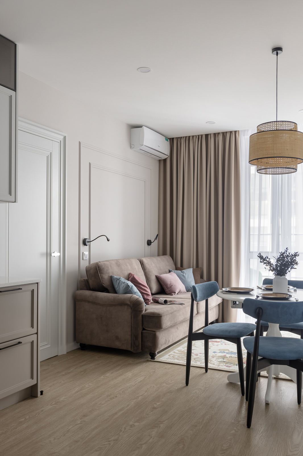 Дизайн и ремонт евротрешки 62 м2