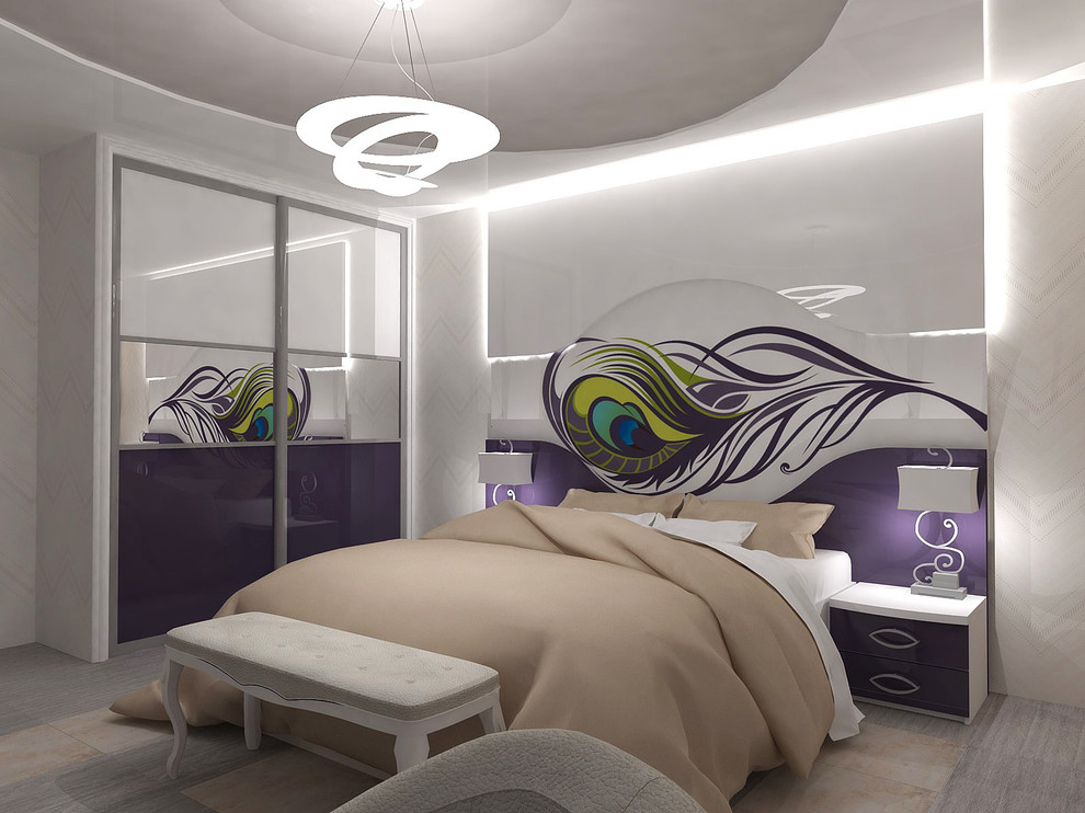 Спальня Перо павлина