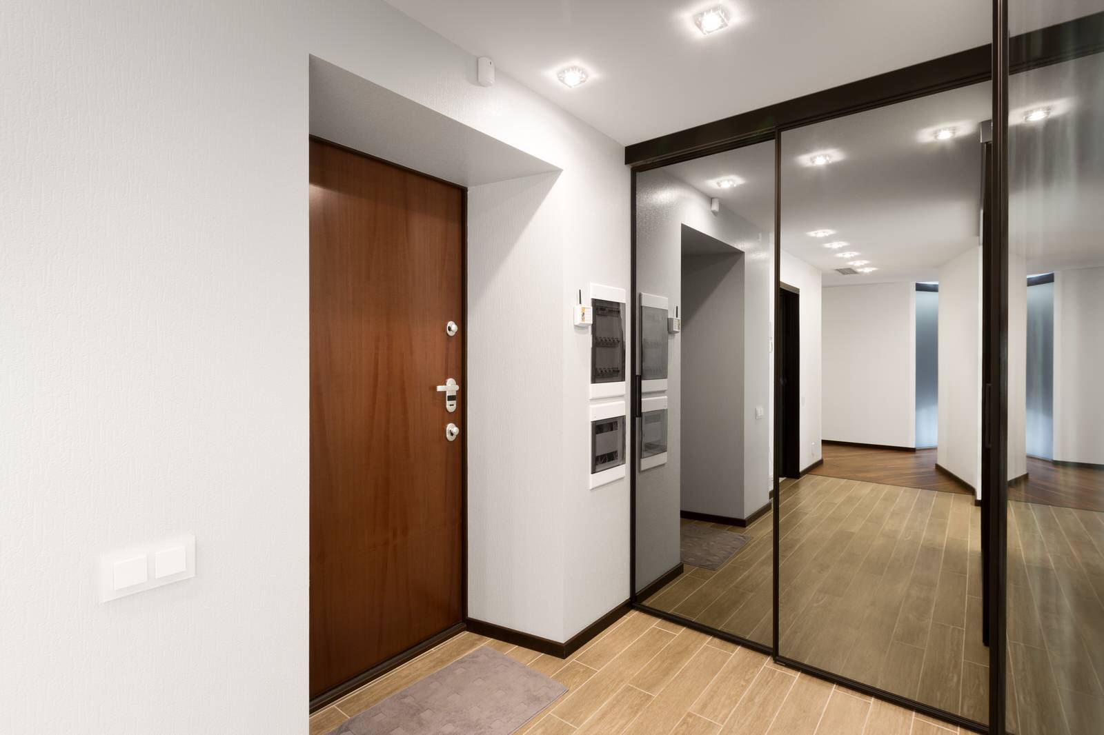 Трёхкомнатная квартира.