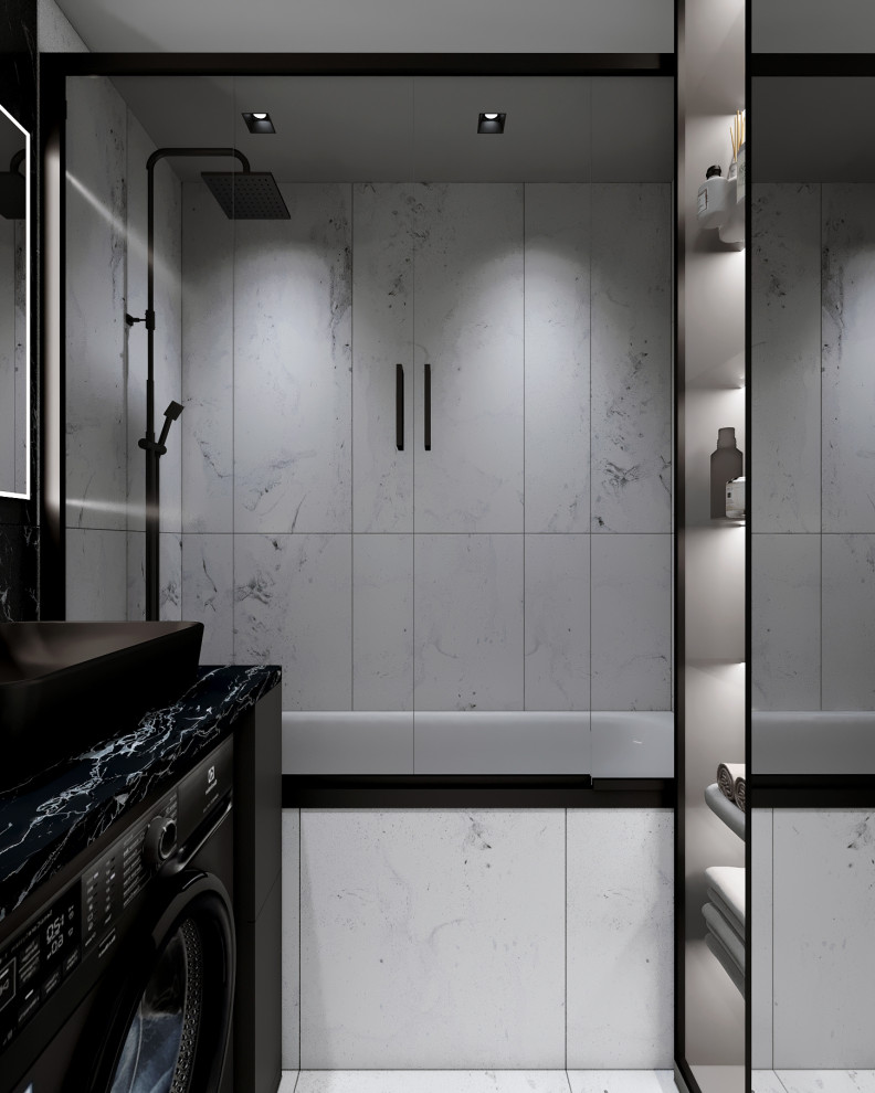 Дизайн интерьера квартиры 57 м2 во вторичном фонде Москвы