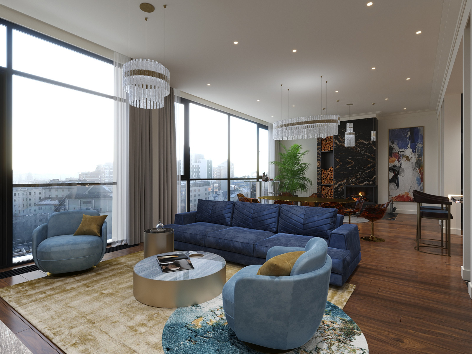 Модный интерьер | квартира с лифтом и террасой | 2021Модный Интерьер | Квартира