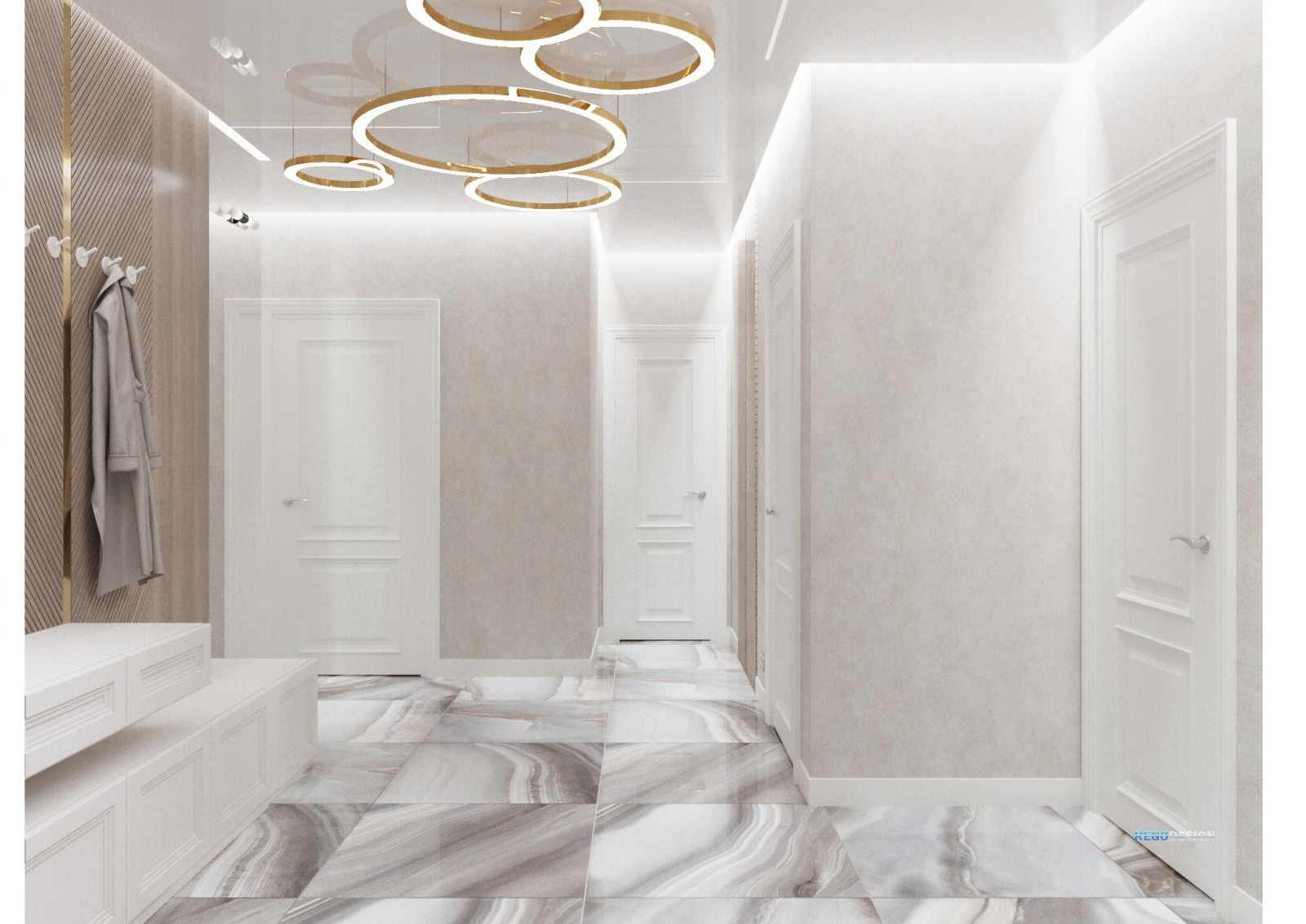 №52 ДИЗАЙН ПРОЕКТ 100 КВ.М. УЛ.МАРШАЛА БАГРАМЯНА