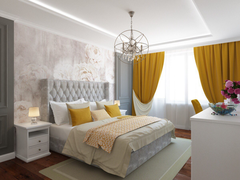 Квартира в стиле современная классика для молодой семьи