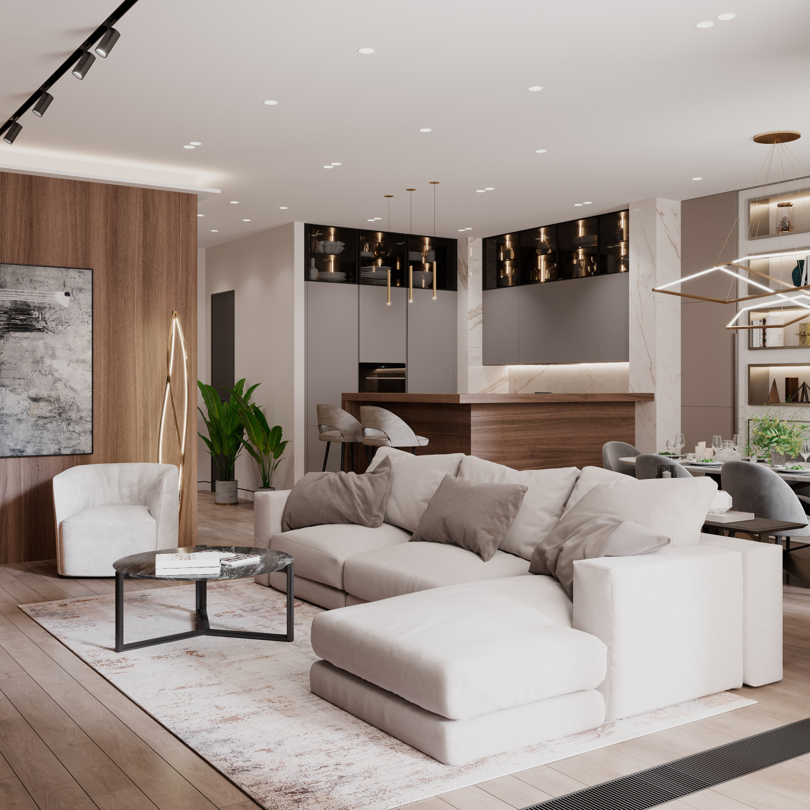 Квартира 140м2 на Гороховском переулке