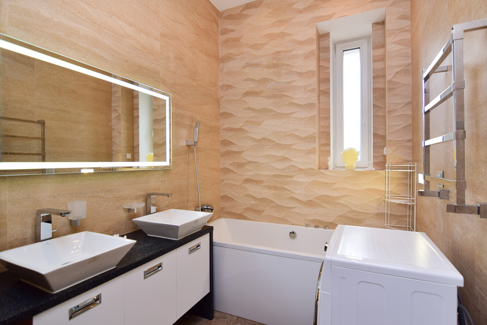 В гостях: Квартира для молодой семьи в лавандовых тонах