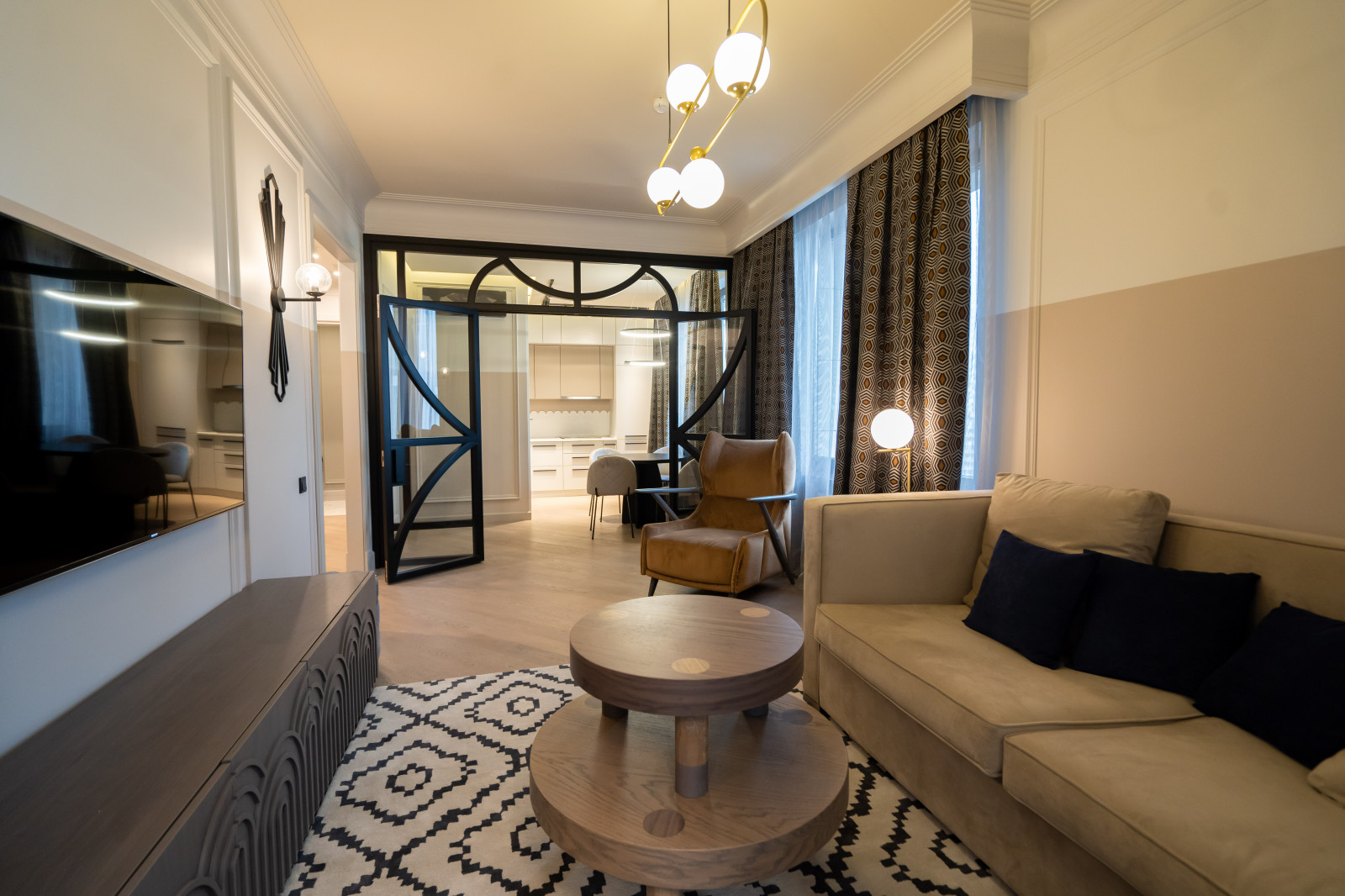 Дизайнерский ремонт по проекту Архитетора из Астаны