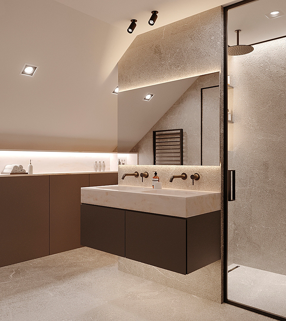 Дизайн-проект загородного дома в пригороде Лондона