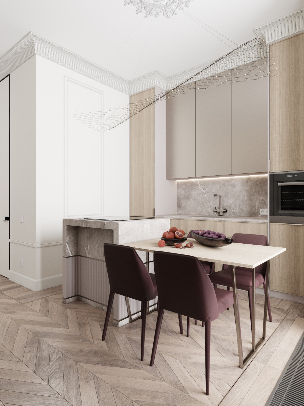 Кухня гостиная