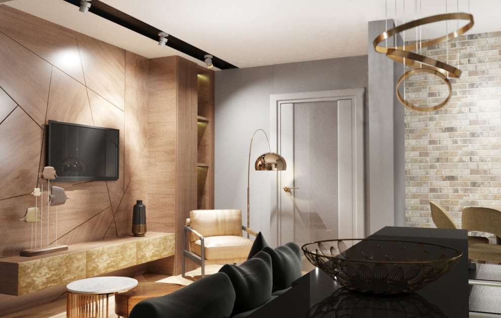 Дизайн-проект двухкомнатной квартиры в новостройке