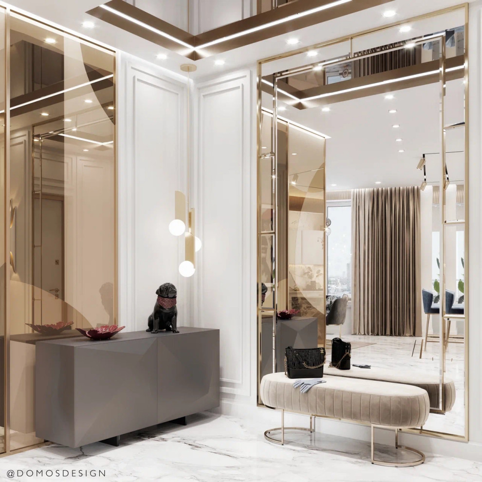 Обложка проекта: Проект квартиры для блогера в ЖК "Сердце Столицы" 190 кв.м