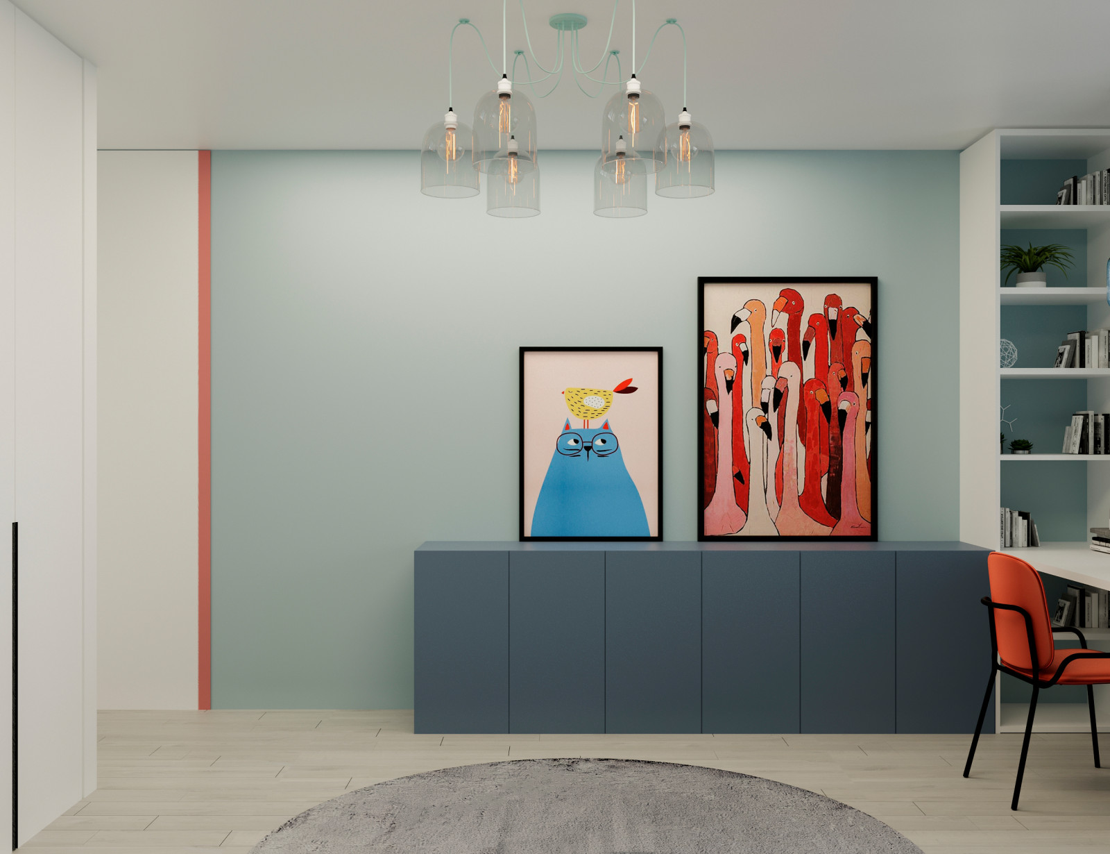 Квартира колор-блок