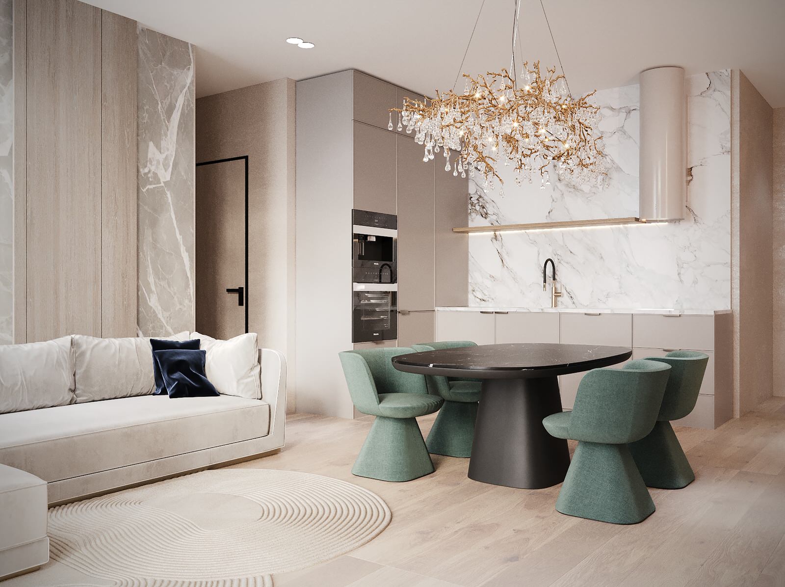 Проект кухни-гостиной