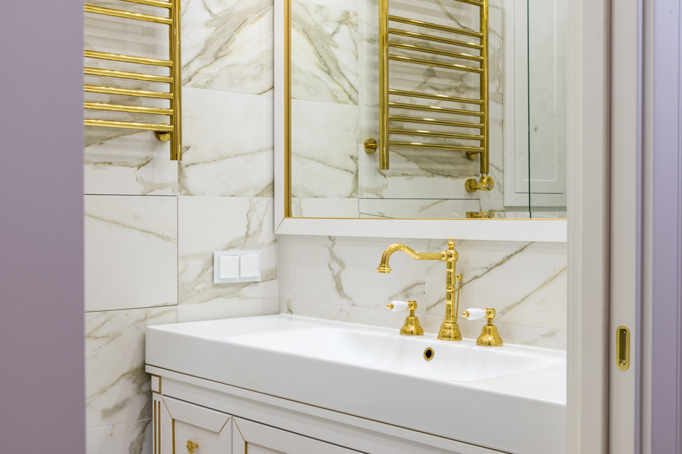 Трёхкомнатная квартира. Работы по дизайн-проекту