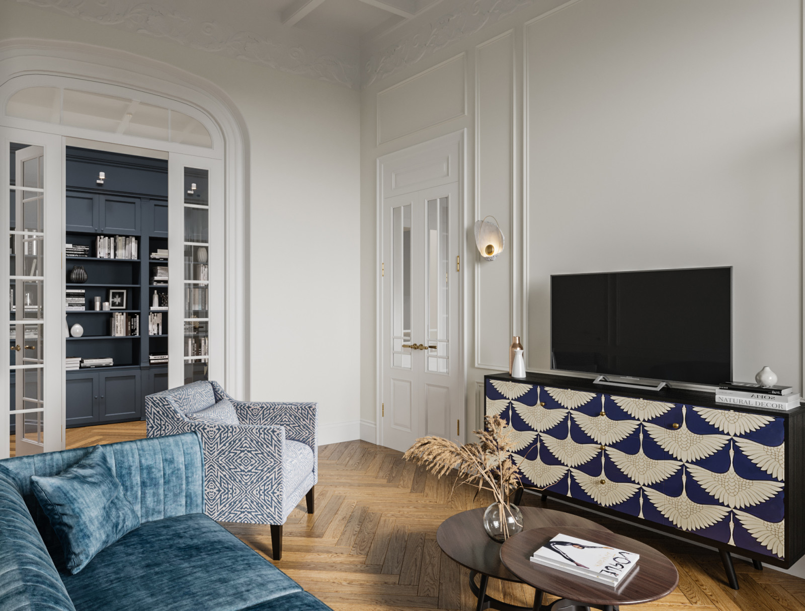 Французский стиль в доходном доме