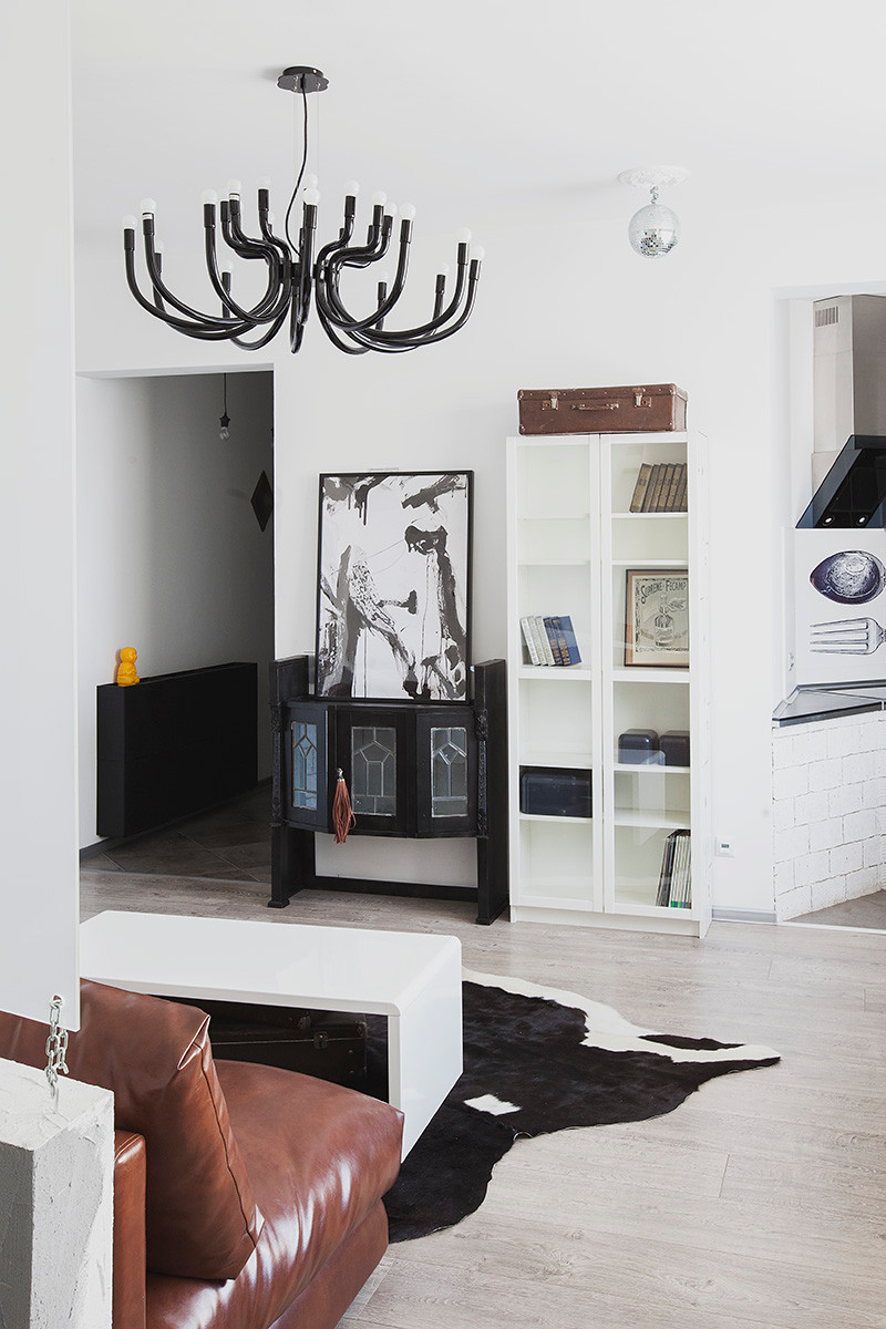 Проект №112. Съёмка квартиры для архитектурного бюро Shkaff