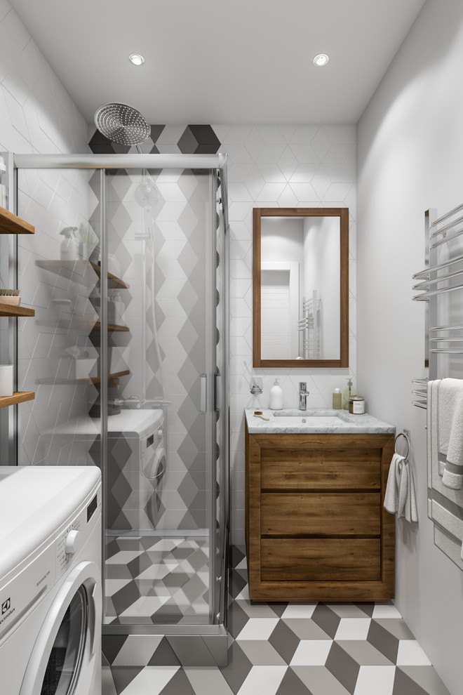 Квартира 77 кв.м. в современном стиле в ЖК Жемчужина Зеленограда.