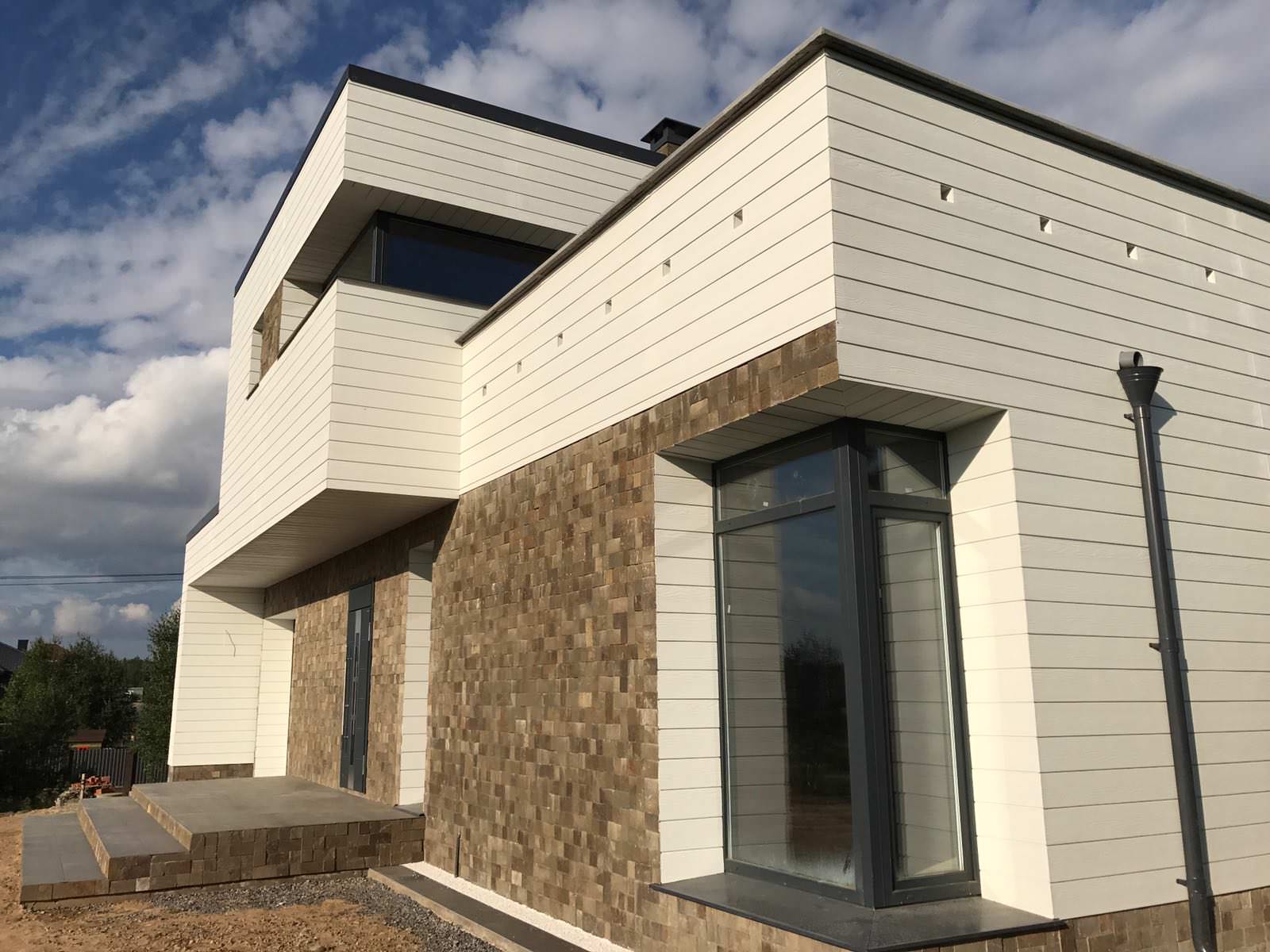 Коттедж из кирпича