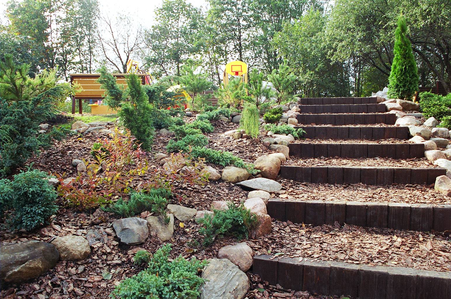 Токсово дизайн частного участка