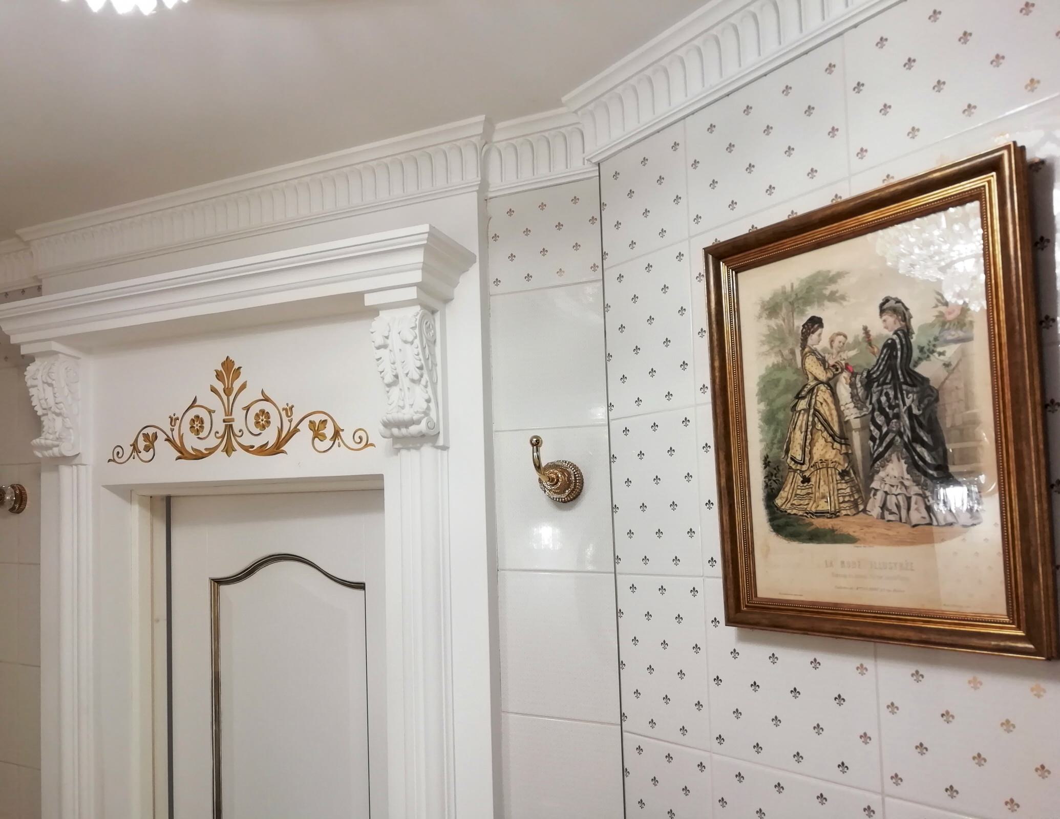 Ванная в Неоклассическом стиле.