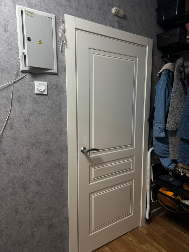 Фрезерованные двери в эмали (неоклассика)