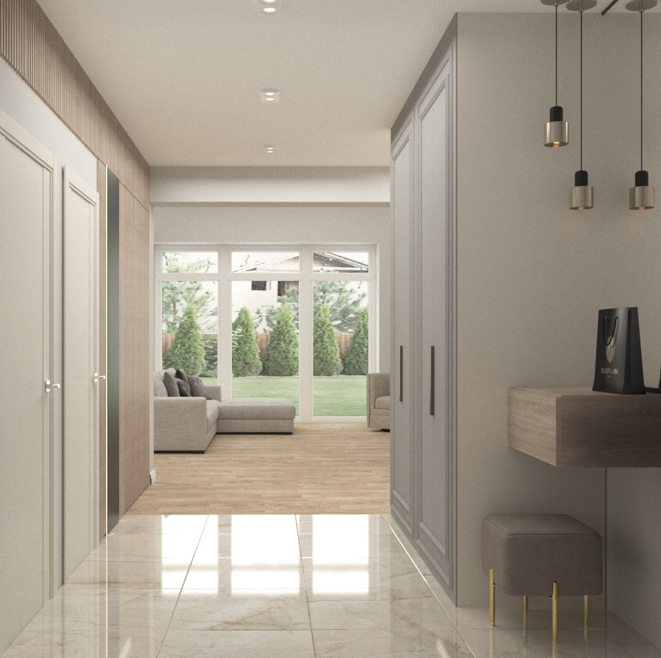 Обложка проекта: Дом с камином