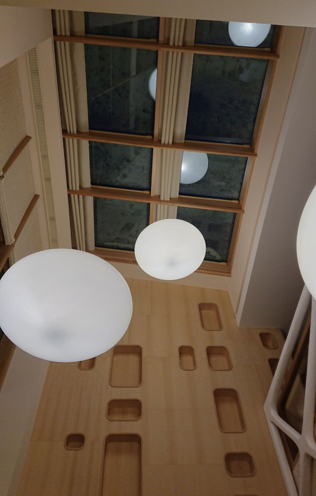 House in a pine forest