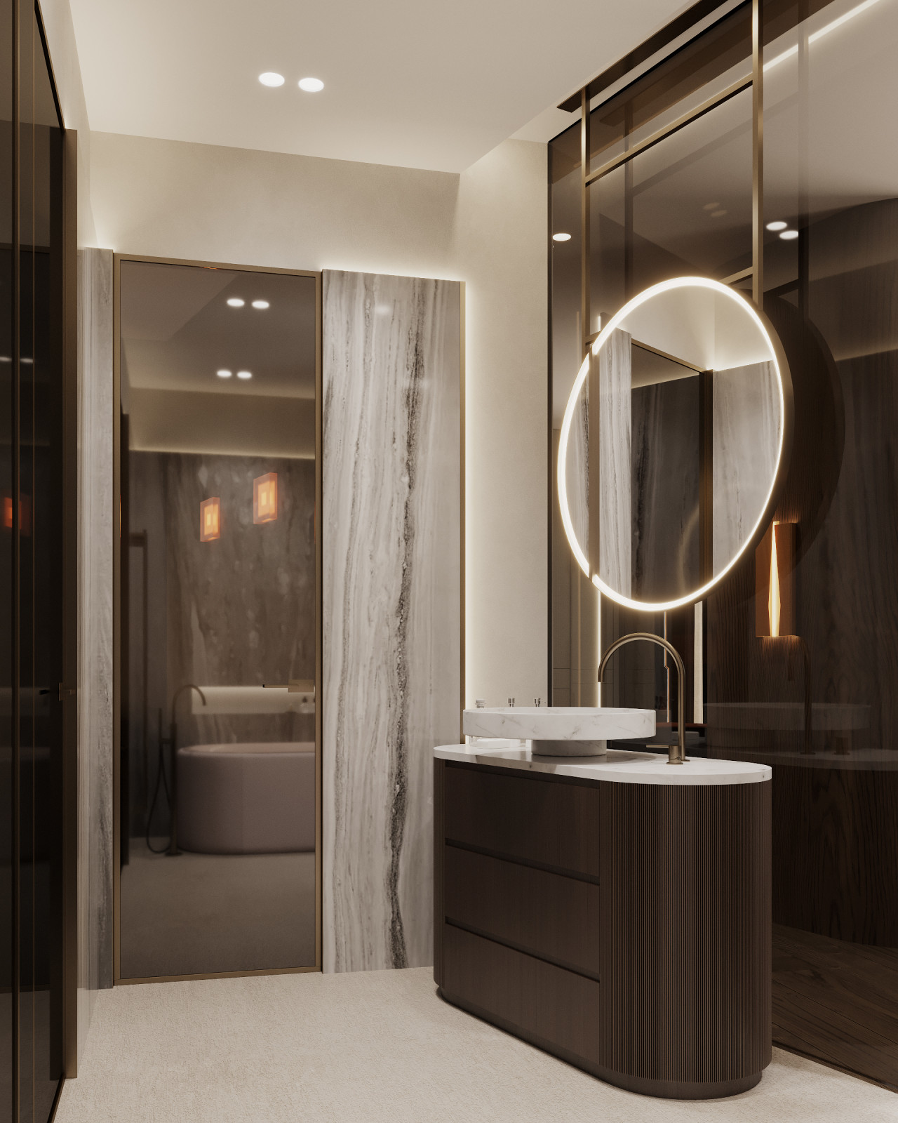 Апартаменты в башне Capital Towers