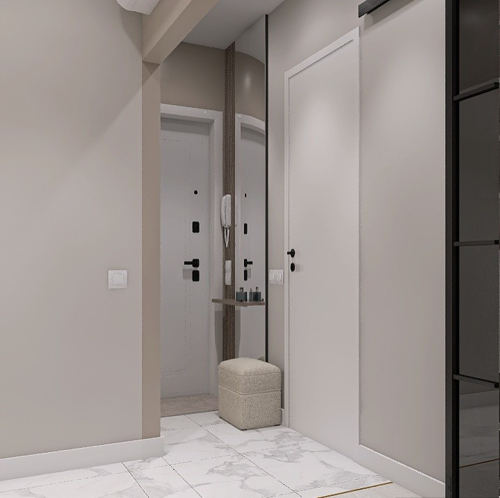 Дизайн-интерьера квартиры 34 м²