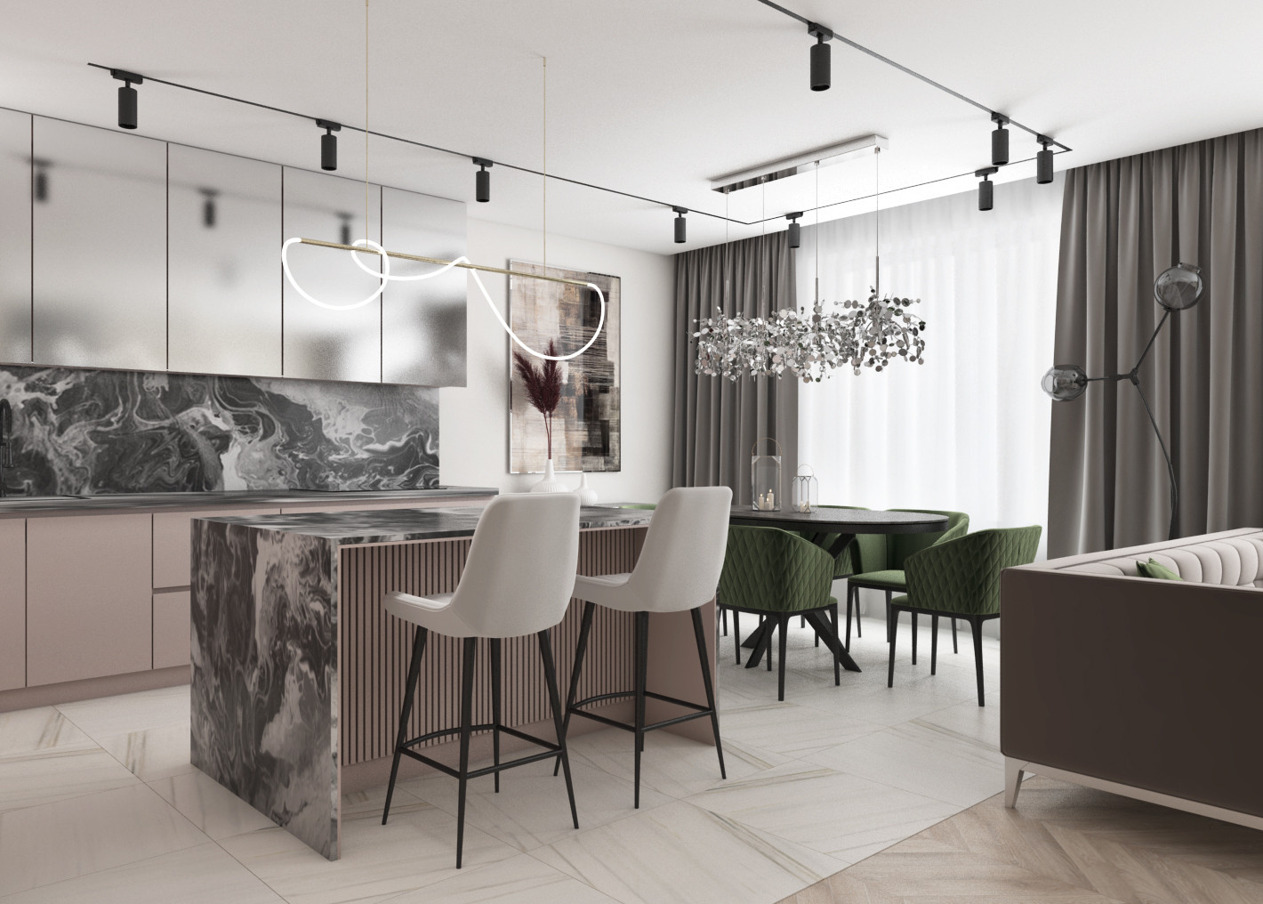 Квартира с панорамным видом