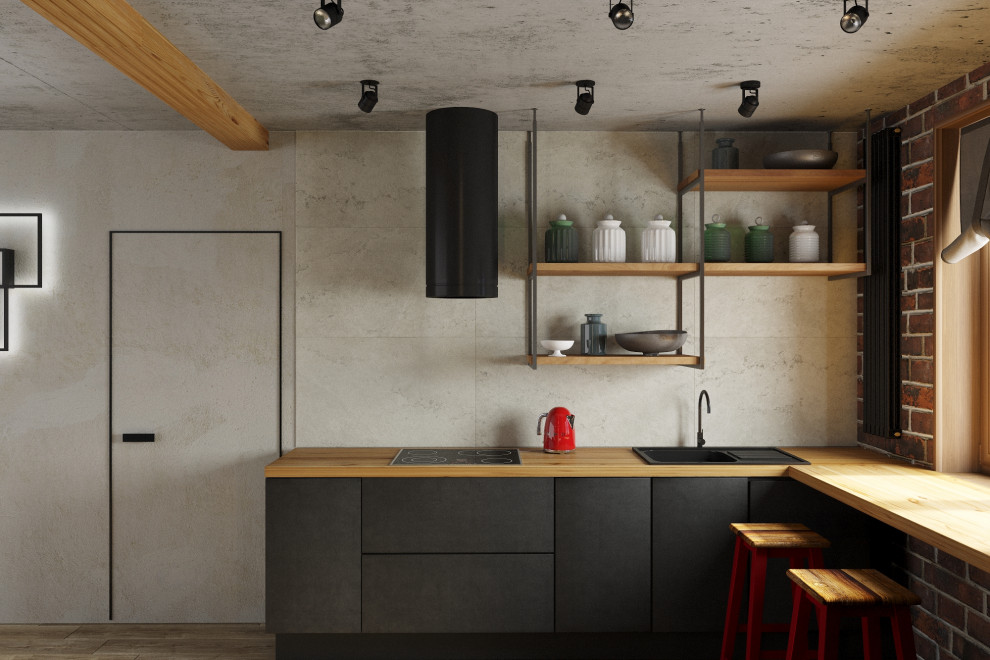 Квартира в стиле лофт