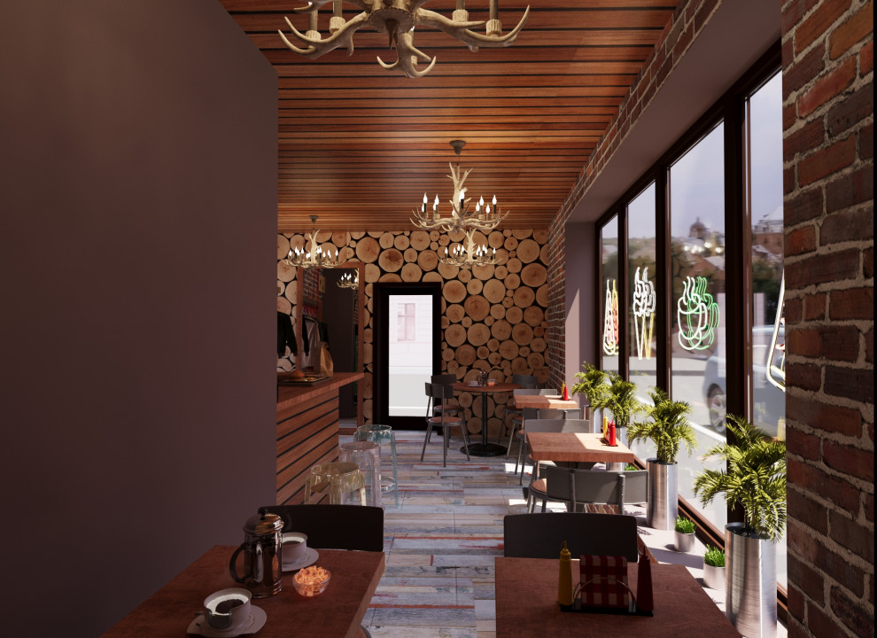 Обложка проекта: Небольшая кофейня