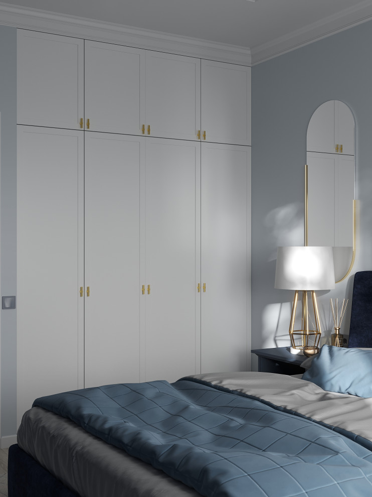 Обложка проекта: Спальня ар-деко. Полный проект.