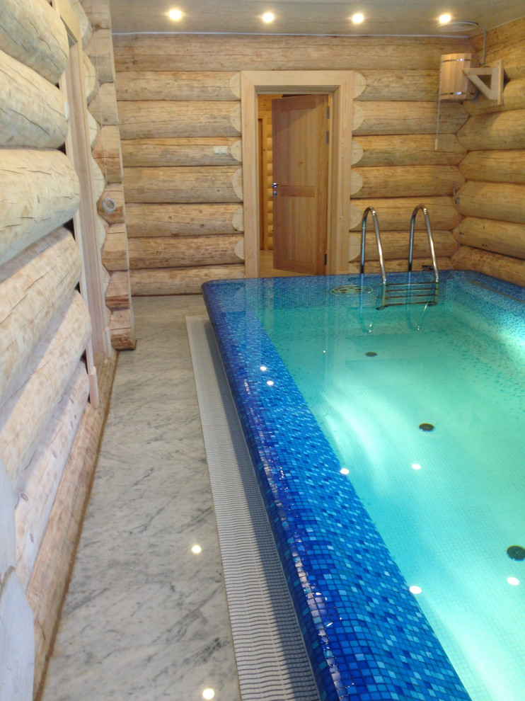 Обложка проекта: Бассейн в банном комплексе