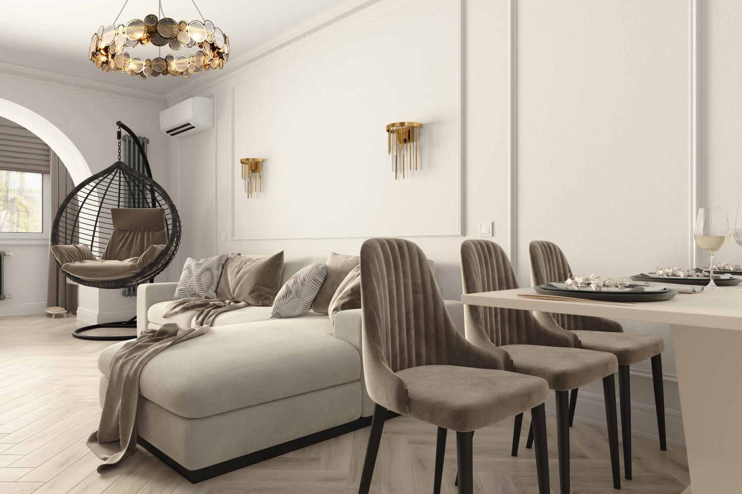 Проект 2х-комн. квартиры в Волгоградской обл.