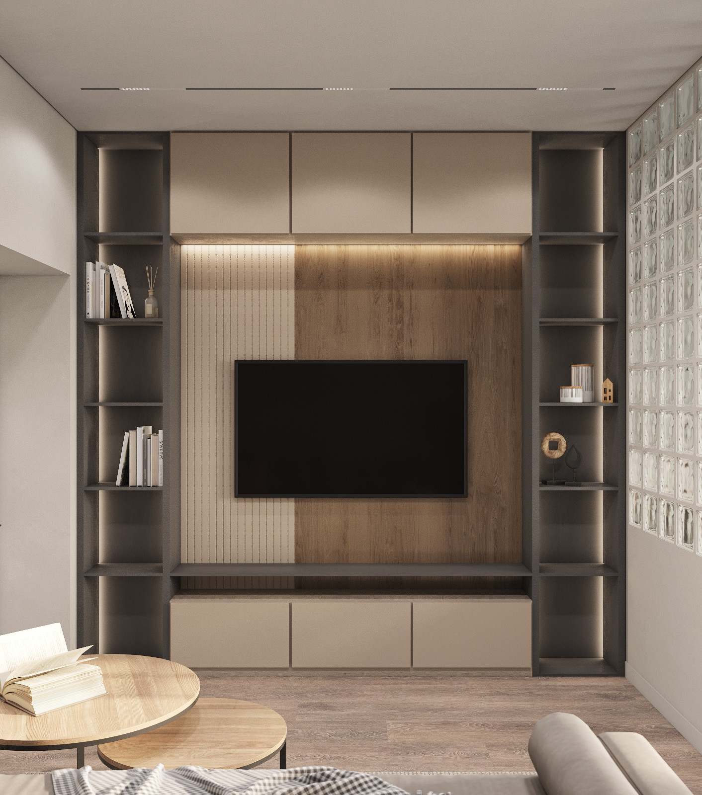 Гостиная-спальня 22 кв.м.