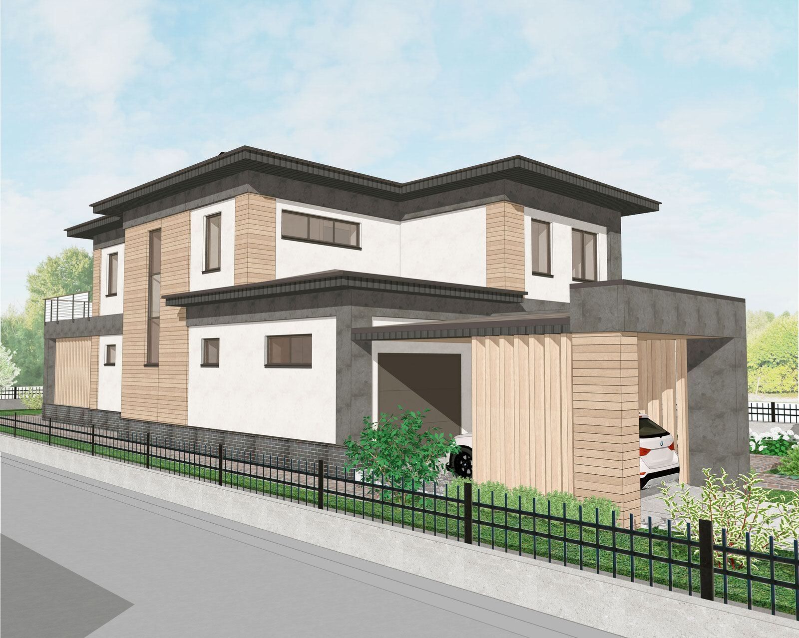 Проект дома 225м2