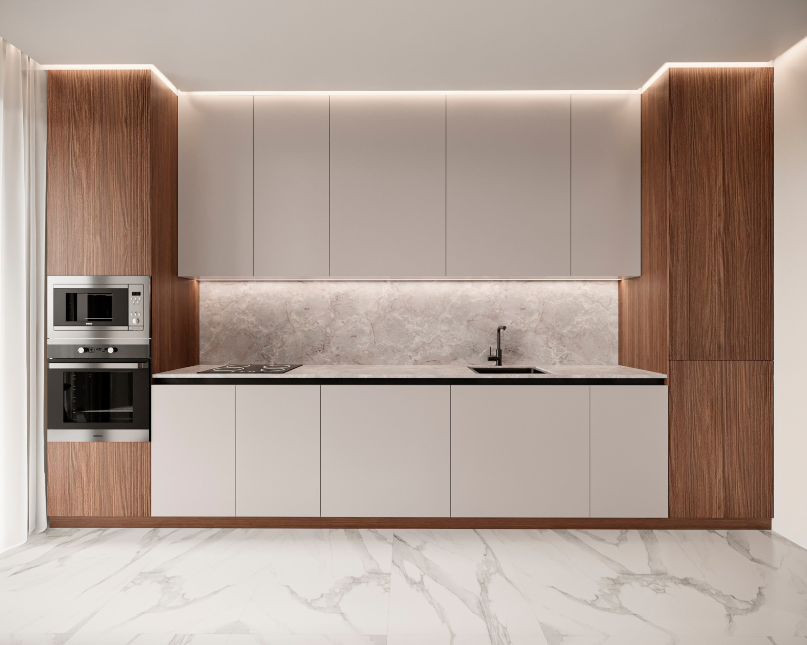 Кухня-гостиная